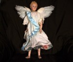 blonde angel wings